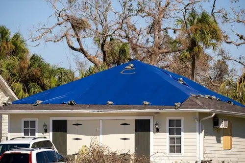 Contact  VersaPro for Emergency Roof Tarping - VersaPro Your Contractor for Your Roof Tarping Needs