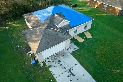 Emergencies That Require Temporary Roof Tarping - VersaPro Is Who You Want